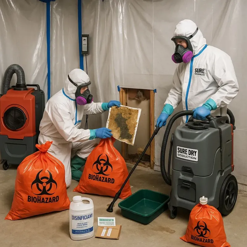 Contaminated Water Handling Protocols process in Sebewaing, MI