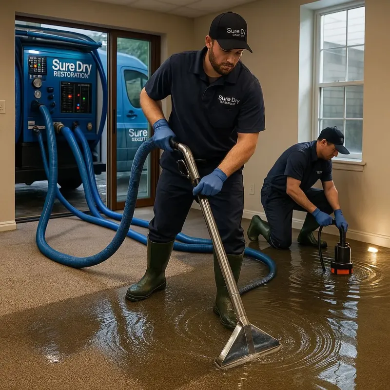 Water Extraction and Removal process in Sebewaing, MI